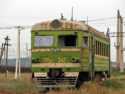 Искусство на рельсах: Поезд 347ж в различных форматах