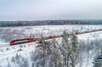 Разнообразие форматов: фото поезда Абакан-Москва