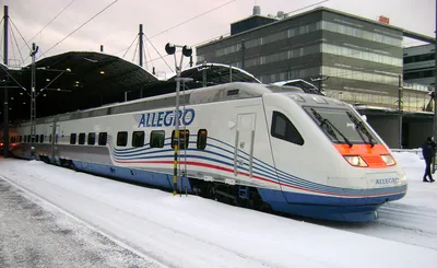 Поезд Аллегро: Великолепные Фотографии в Высоком Разрешении