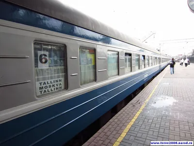 Фотоэкспедиция на поезде: Поезд Москва-Таллин в PNG