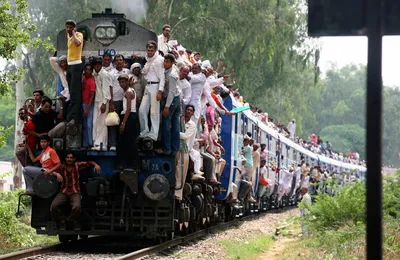 2. Фотографии поездов в Индии: Захватывающие моменты