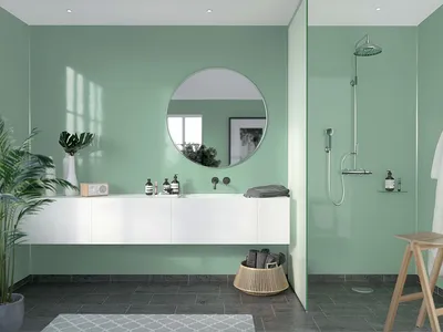 Изображение покраски стен в ванной: скачать бесплатно