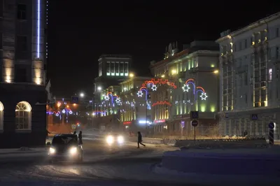 Фотографии ночного неба во время Полярной ночи