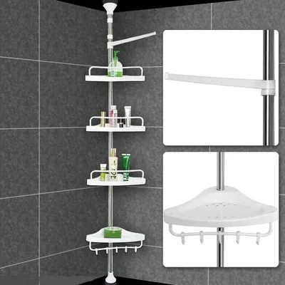Полки для ванной комнаты: функциональность и эстетика в одном