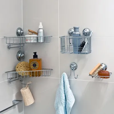 Организация пространства: полки над ванной для хранения и декора