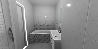 Фото полотенцесушителя над ванной в PNG формате для дизайна ванной комнаты