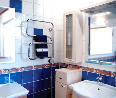 Полотенцесушитель в ванной - скачать бесплатно в формате PNG