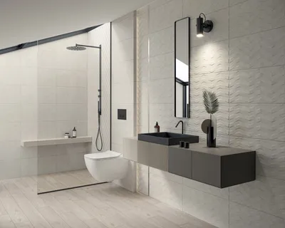Идеи дизайна ванной комнаты с использованием польской плитки