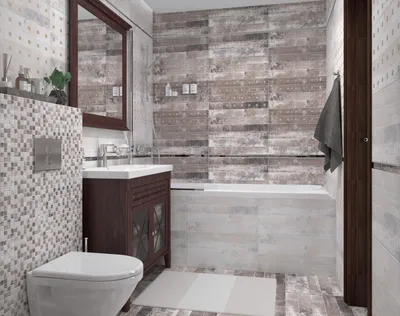 Идеи дизайна ванной комнаты с использованием польской плитки: фото для вдохновения
