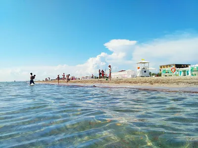 Поповка крым пляжа в объективе камеры: захватывающие фотографии