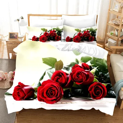 Фотка постельного белья с розами: зеркало вашей романтичной души
