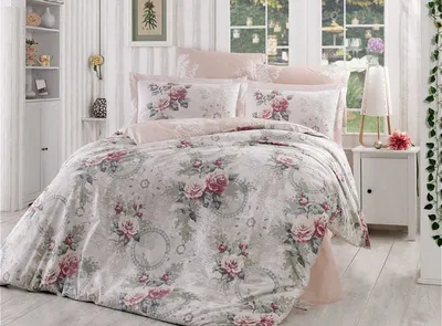 Изображение роз на постельном белье: воплощение роскошного стиля