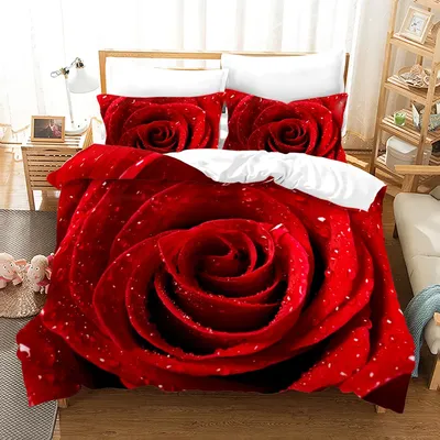 Уют и комфорт с постельным бельем с розами: выбирайте свои фавориты