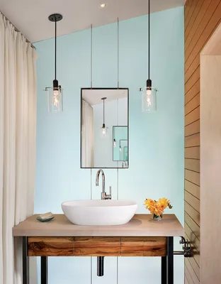 Фото потолочных светильников в ванной комнате для идеи