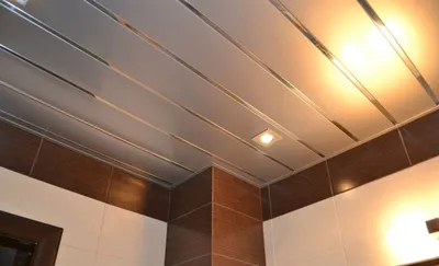 Идеи для потолка в ванной комнате из пластиковых панелей: фото и советы по оформлению
