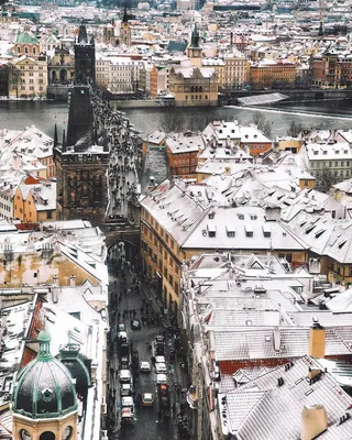 Прага в феврале: Изображения и фотографии