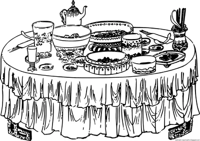 Фотка праздничного стола с изысканной едой и уникальными деталями оформления