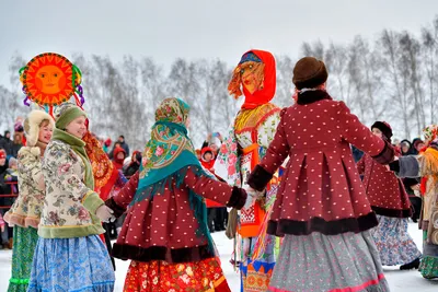 Фото Масленицы: традиционные обряды и веселые гуляния
