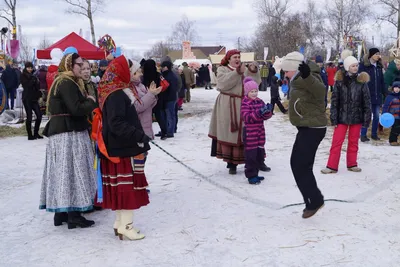 Интересные снимки Масленицы