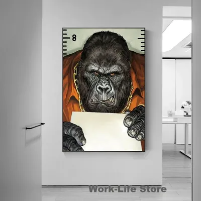 Фотки горилл для рабочего стола: стильные фоны