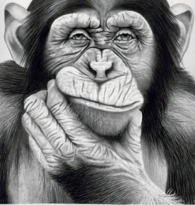 Веселые забавы шимпанзе: фотографии с приколами