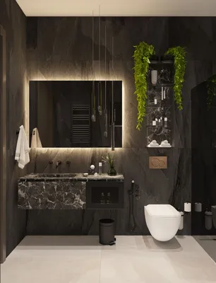 Разнообразие дизайнов ванных комнат