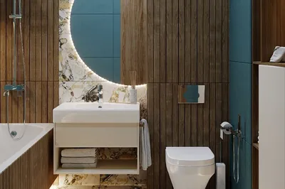 Фотографии ванных комнат с использованием современных технологий и умных решений