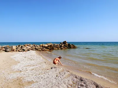 Фотографии пляжа Приморского посада в хорошем качестве