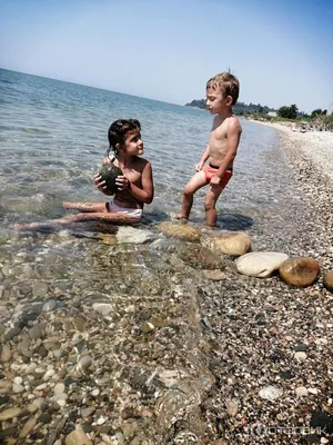 Фото Приморского пляжа с разными фильтрами