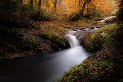 Водопад в 4K разрешении на фотке