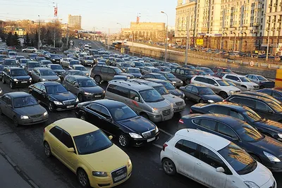 Заторы в Москве: фотографии прямо с улиц города