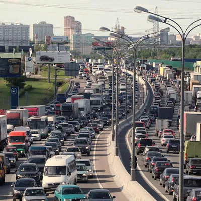 Пробки в Москве: увлекательная фотографическая история из машины