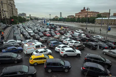 Фотографии пробок Москвы из машины: погружение в дорожный хаос