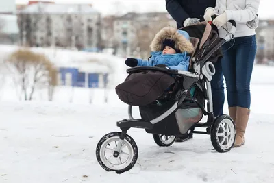 Зимний стиль малыша: Лучшие картинки прогулочных колясок