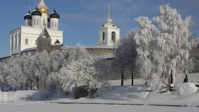 Зимний альбом Пскова: Свежие изображения для скачивания