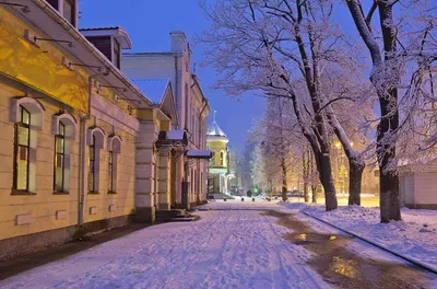 Волшебная зима в объективе: Фотографии Пскова на выбор