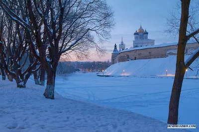Зимний колорит Пскова: Фото и изображения в JPG, PNG, WebP