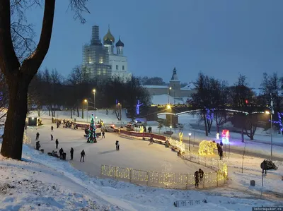 Фотографии Пскова зимой: Выберите размер и формат вашего изображения