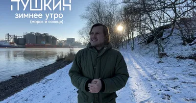 Картинка Пушкин зимнее утро в 4K бесплатно