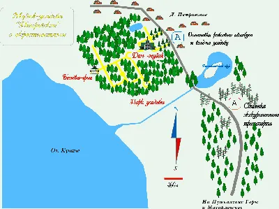 Красочные фотографии Пушкинских гор в формате png