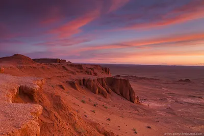 Фотографии пустыни Гоби: волшебство пустынных закатов