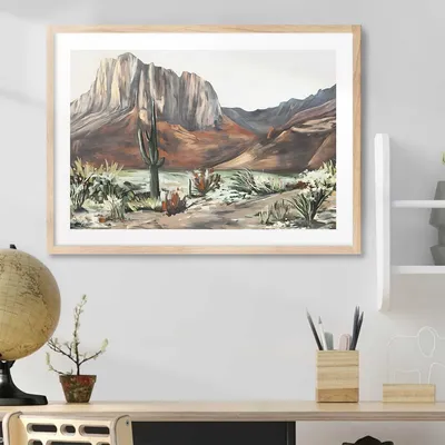 GIF рисунки пустыни: движение природы в кадрах