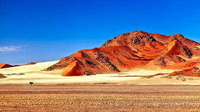 Фото пустыни: Закатные оттенки в Full HD.