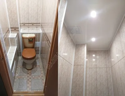 Фото ПВХ панелей для ванной и туалета в Full HD