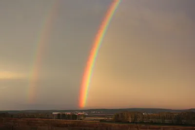 Природа во всей красе: фотография радуги