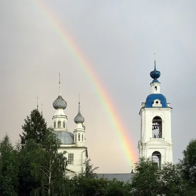 Закат после дождя: впечатляющее фото