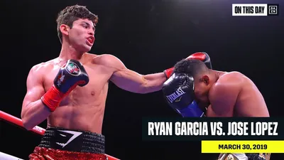 Боксер Райан Гарсия на фото: красивые моменты в ринге