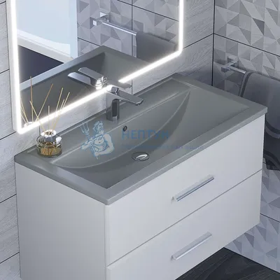 Картинка с раковиной для ванной комнаты
