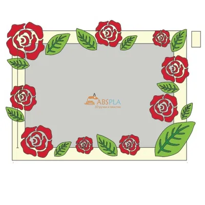 Картинка розы в красивых рамках: выберите формат для скачивания