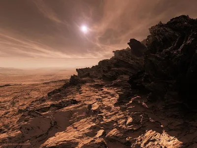 Путешествие во времени: невероятный рассвет на Марсе украшает фотоальбом